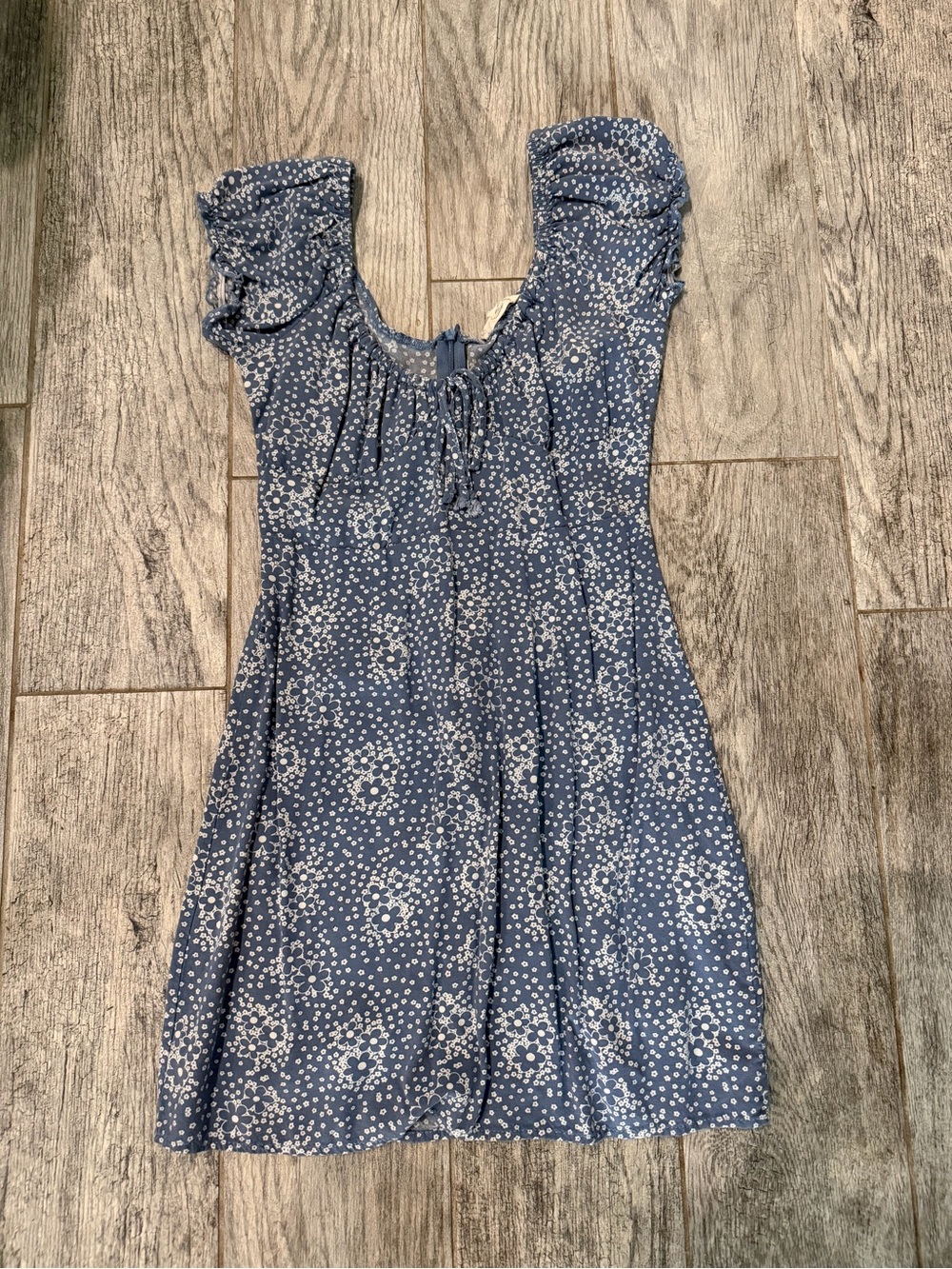 Blue Floral Dress